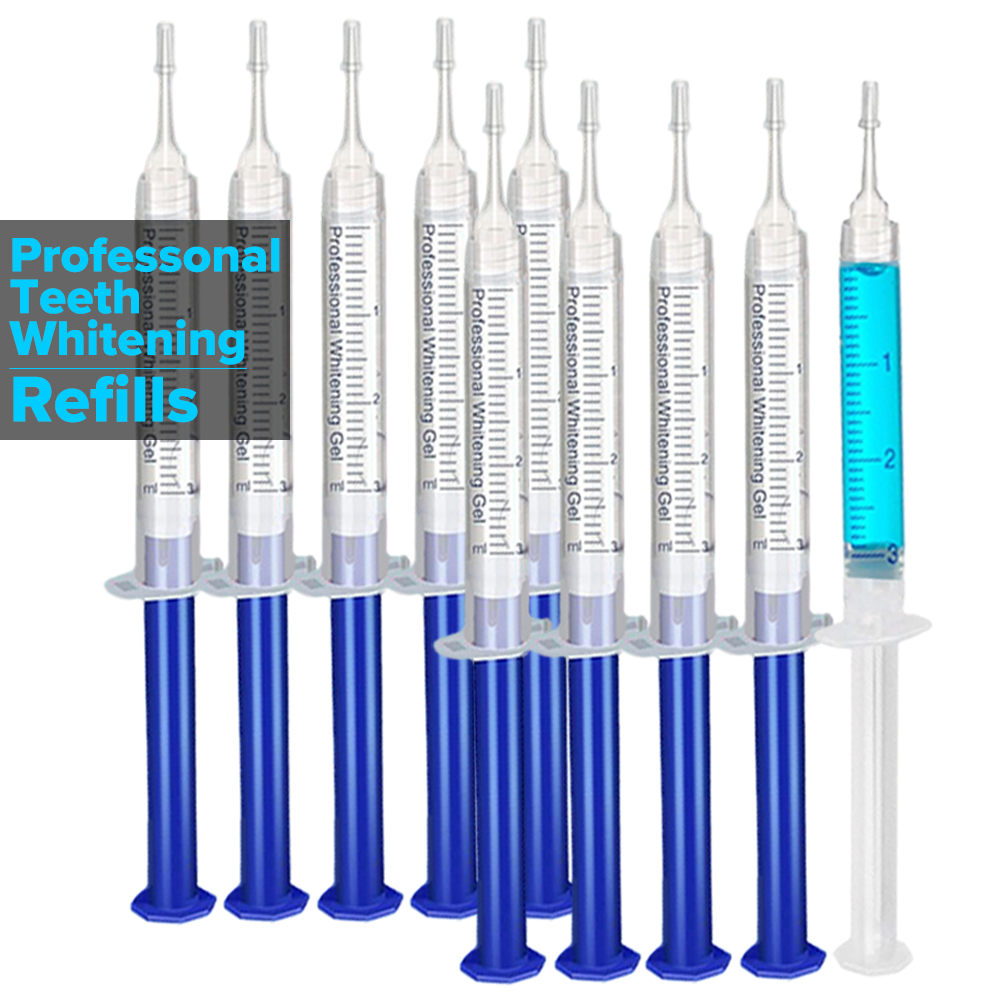 Teeth Whitening Gel Pen - Teeth Whitening Gel Refill Syringe Tooth