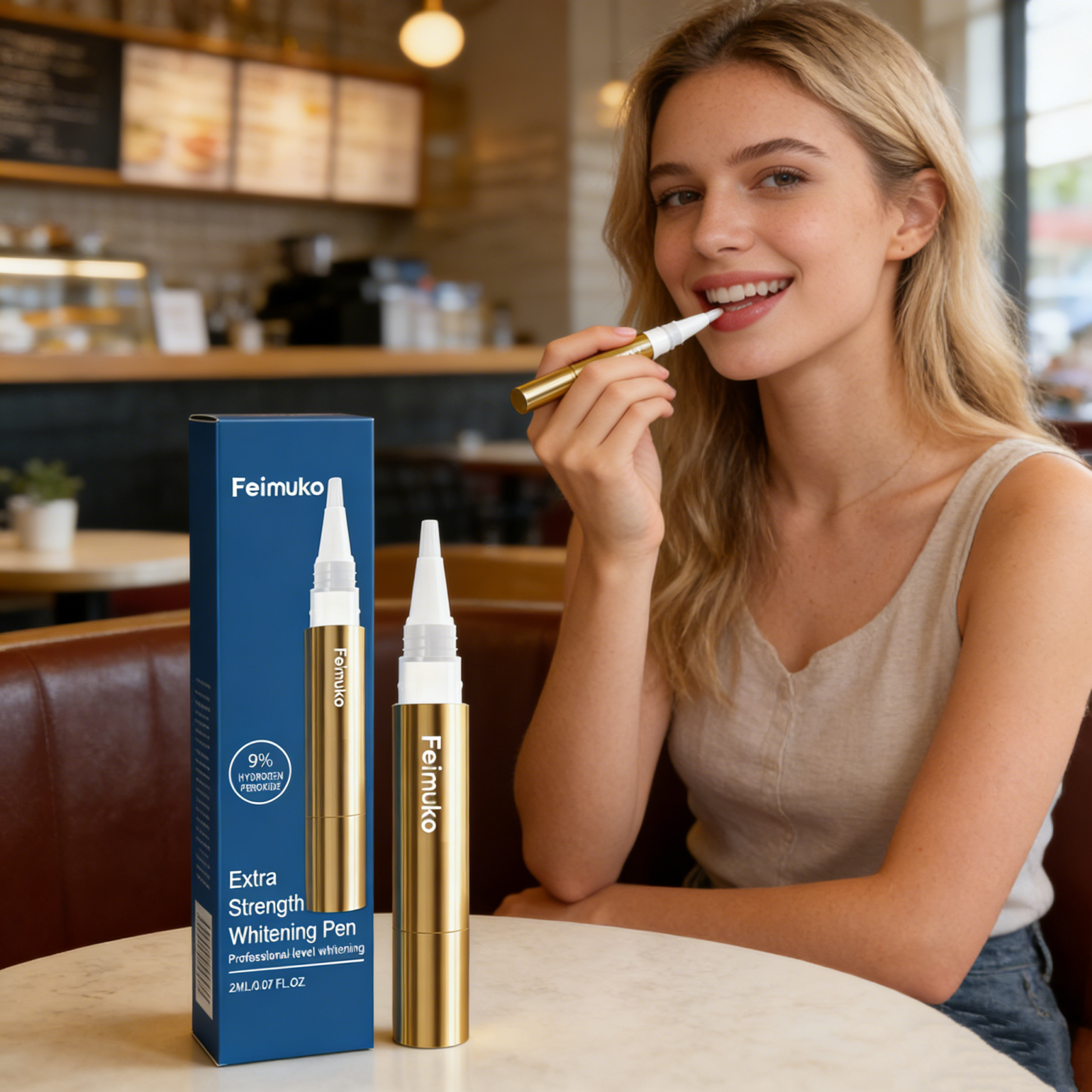 Teeth Whitening Gel Pen - Travel Size Whitening Teeth Pen Remove