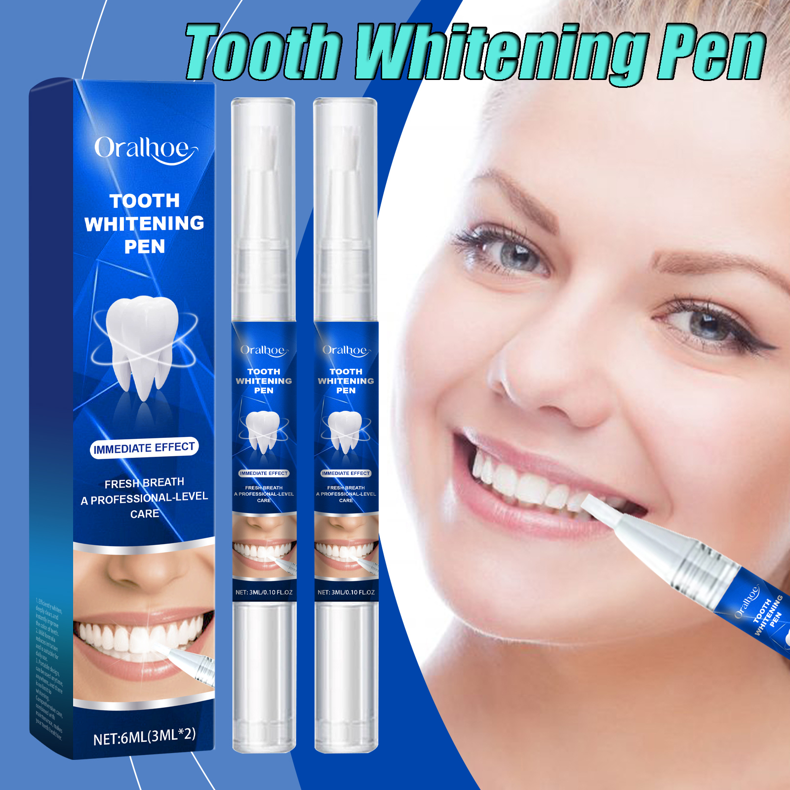 Teeth Cleaning Essence Pen Too - огляд і ціна Teeth Whitening Gel Pen