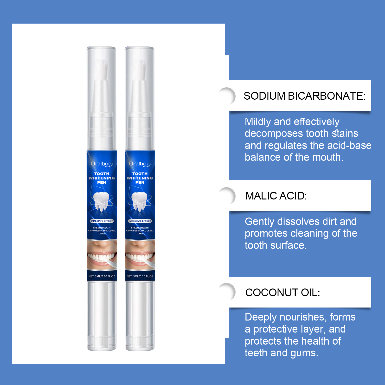 Teeth Cleaning Essence Pen Too - огляд і ціна Teeth Whitening Gel Pen