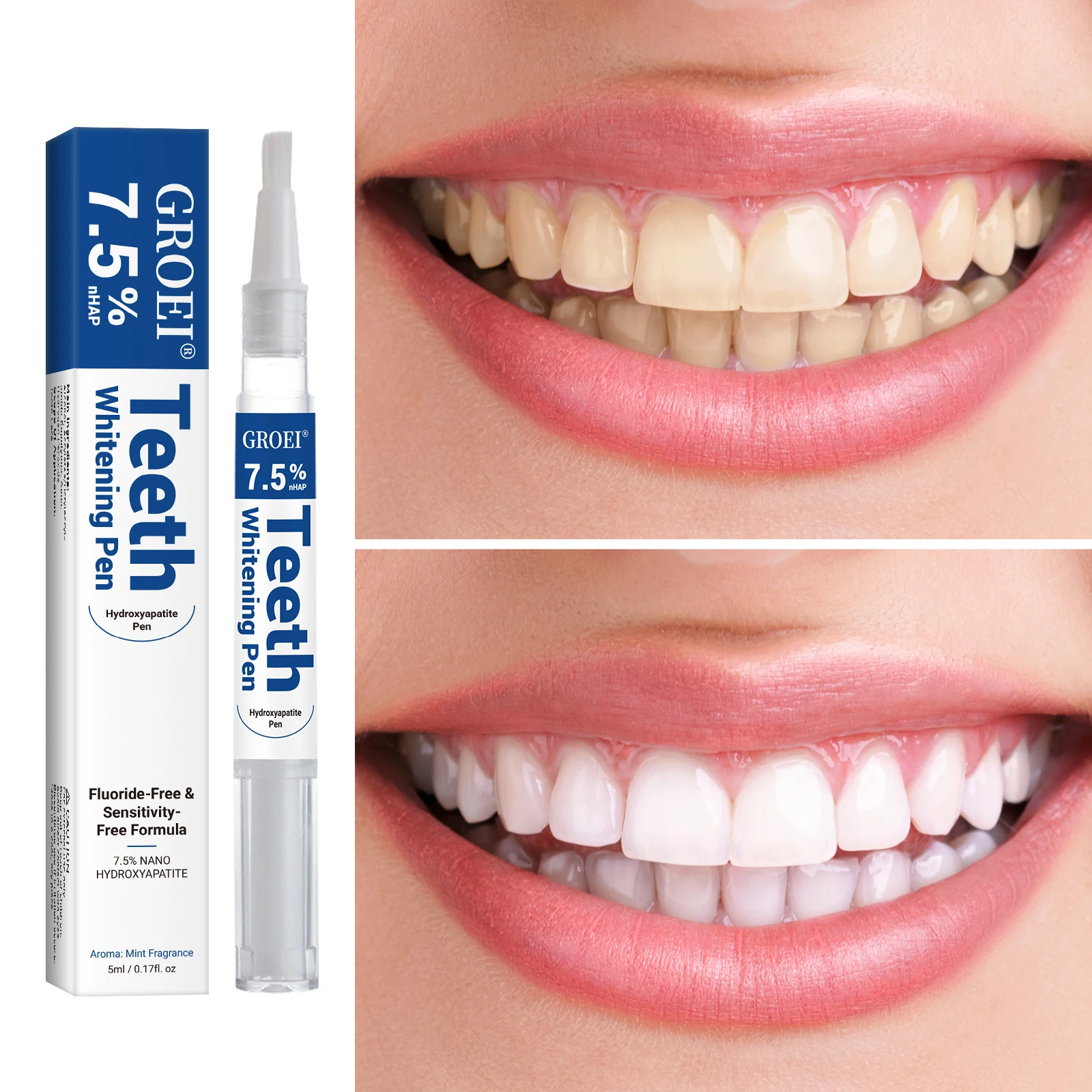 Hydroxyapatite Tooth Whitening - огляд і ціна Teeth Whitening Gel Pen