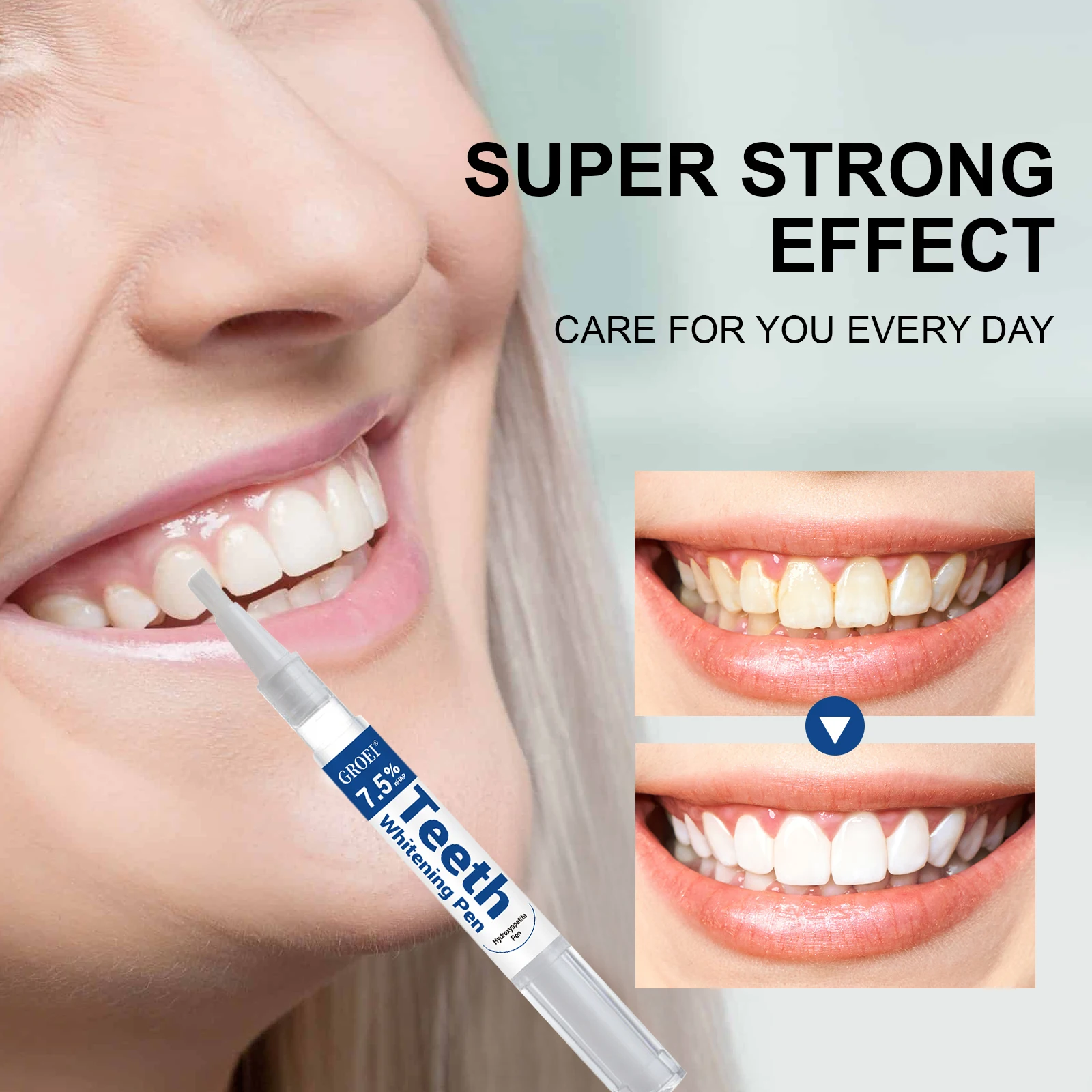 Hydroxyapatite Tooth Whitening - огляд і ціна Teeth Whitening Gel Pen