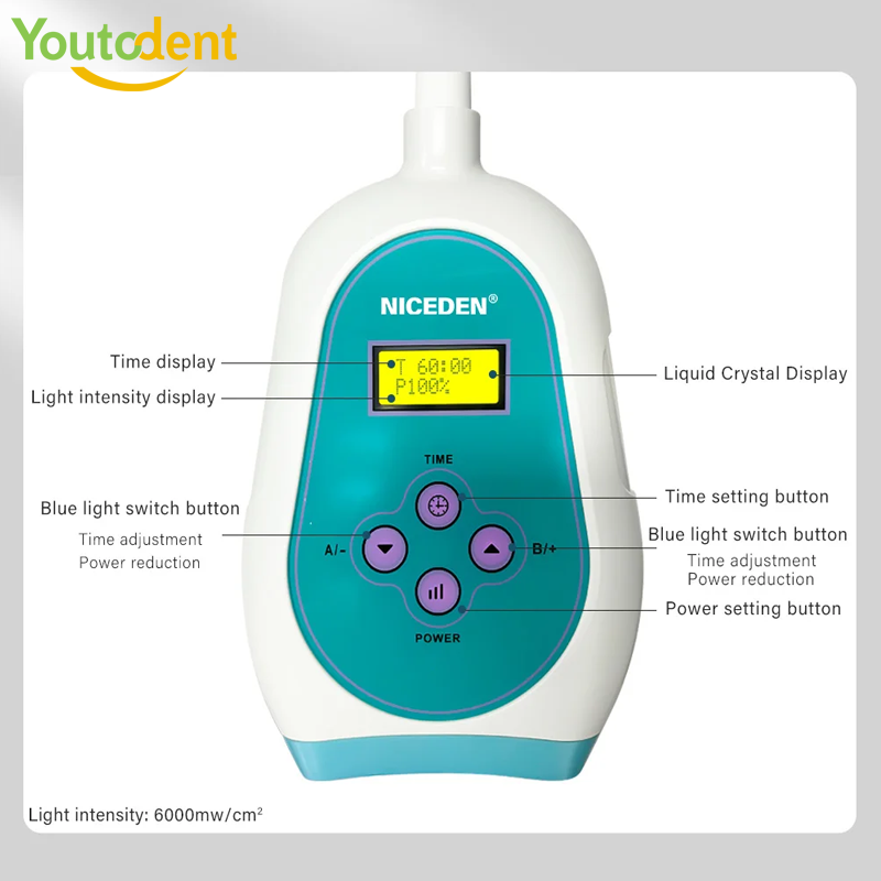 50W Dental Touch Screen 3 Colo - огляд і ціна Whitening Teeth Machine