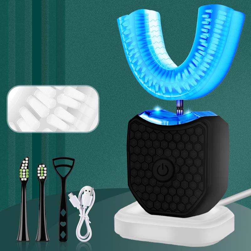 New U-Shaped Electric Toothbru - огляд і ціна Teeth Whitening Home Kit