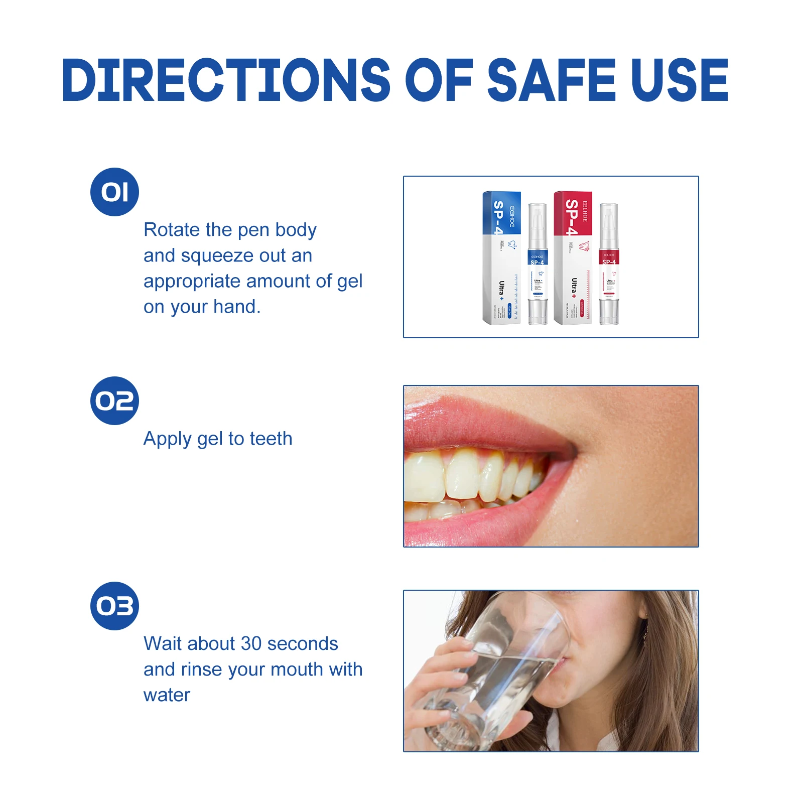 2pcs Gum Repair Gel Spray Deep - огляд і ціна Teeth Whitening Xylitol Gum