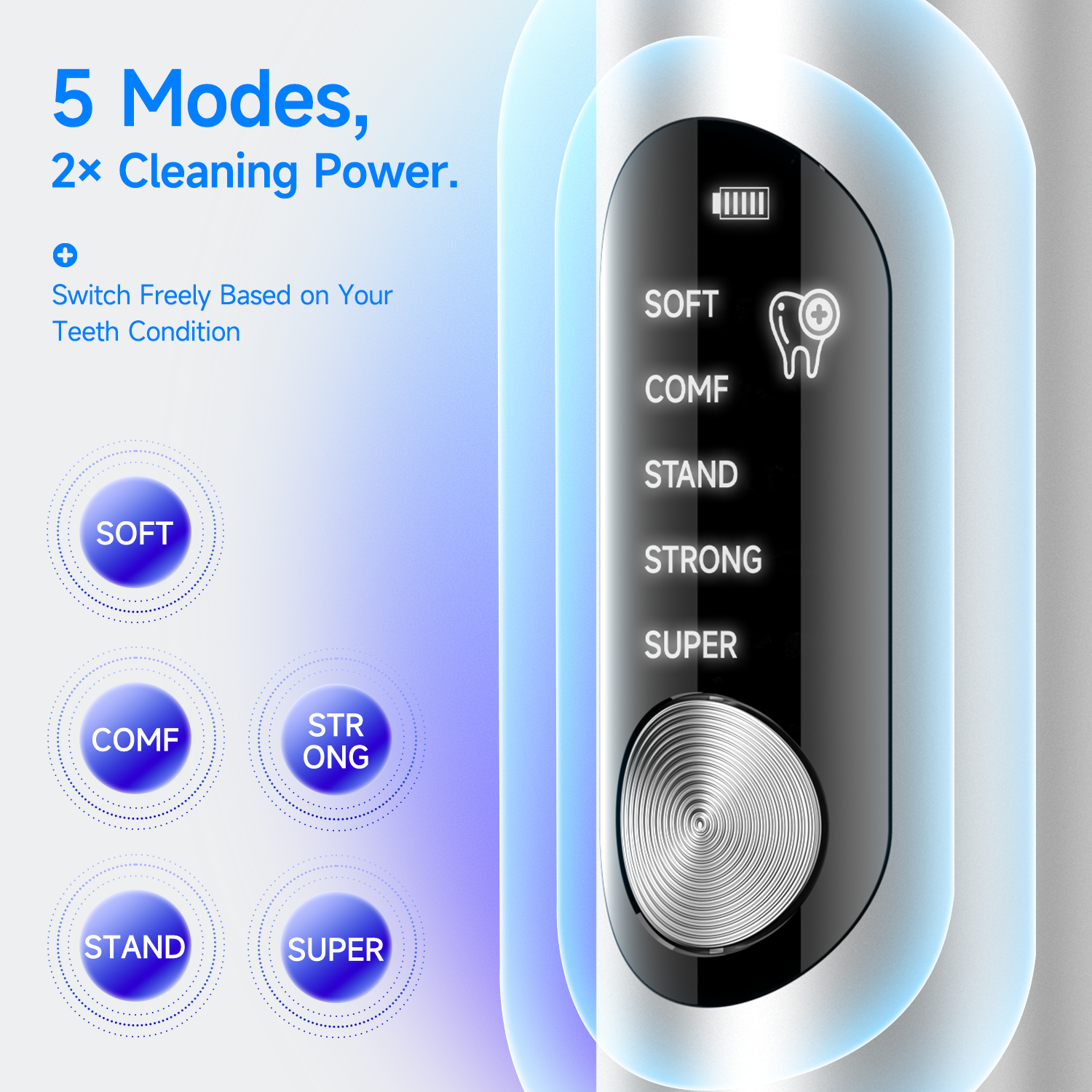 CURVY MOON T11 Electric Ultras - огляд і ціна Teeth Whitening Kit Professional