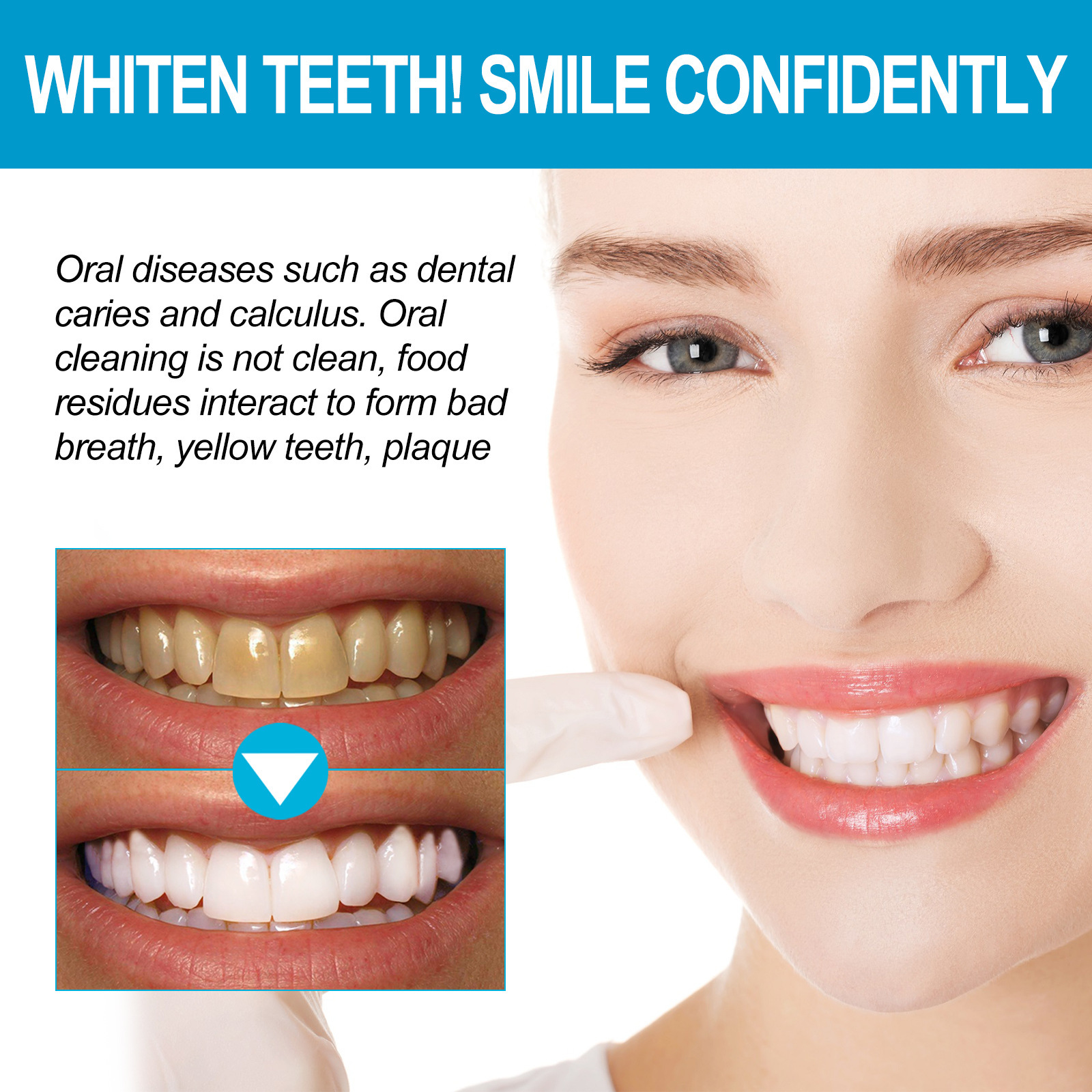 Blueberry Baking Soda Whitenin - огляд і ціна Teeth Whitening With Baking Soda