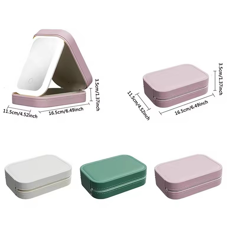 Smart LED Makeup Case With Mir - огляд і ціна Led Mouth Tray