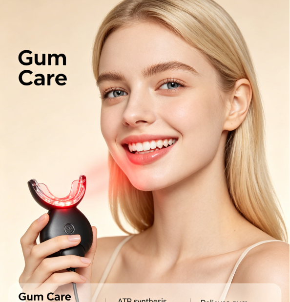 Blue LED Light Teeth Whitening - огляд і ціна Teeth Whitening Home Kit