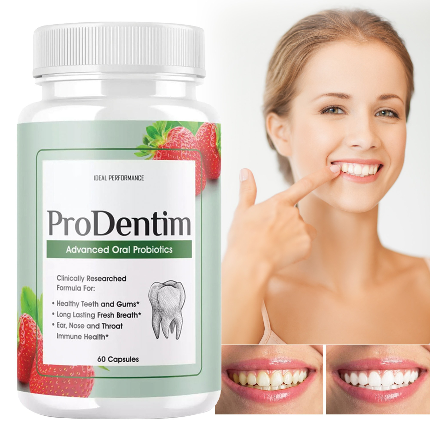 Advanced Oral Probiotics - Pro - огляд і ціна Teeth Whitening Enzymes