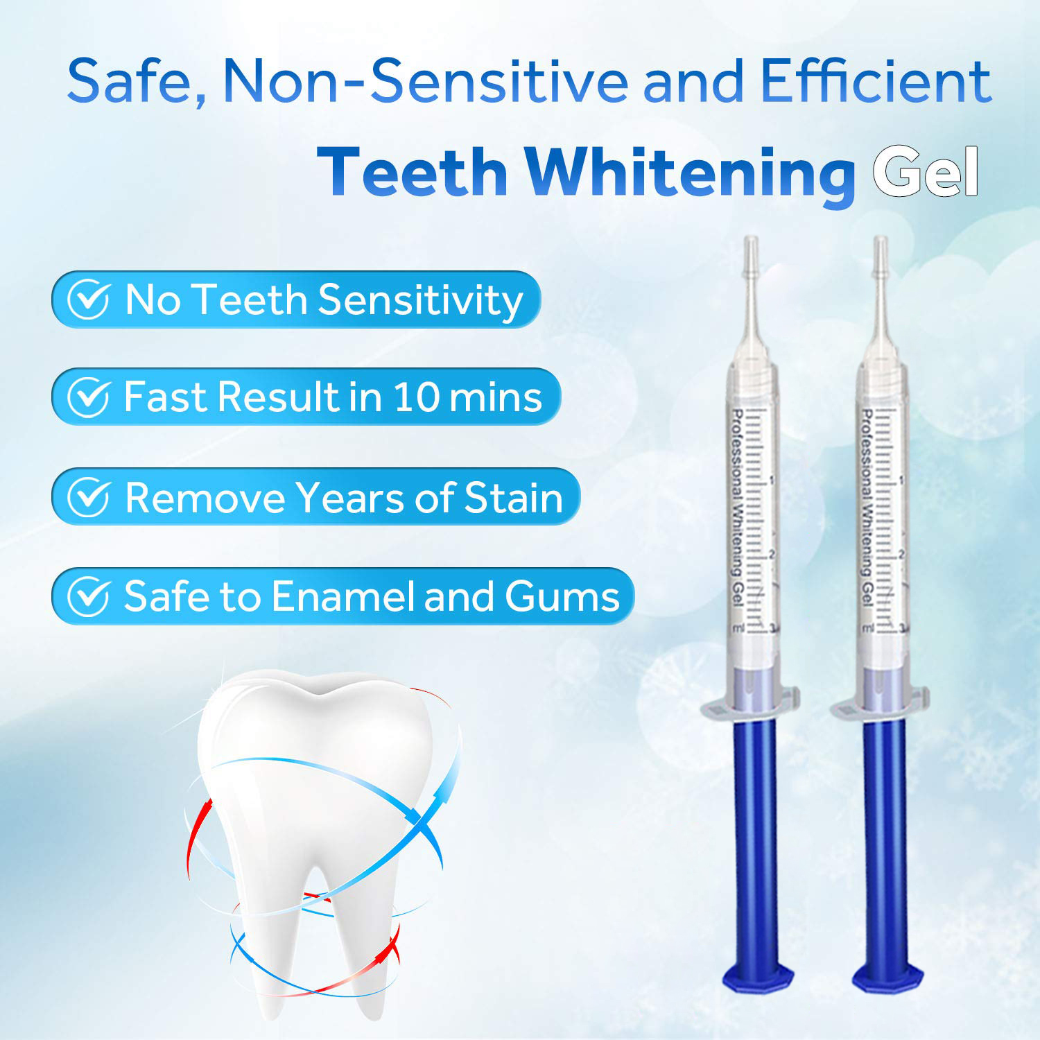 Teeth Whitening Gel Refill Syr - огляд і ціна Teeth Whitening Gel Pen