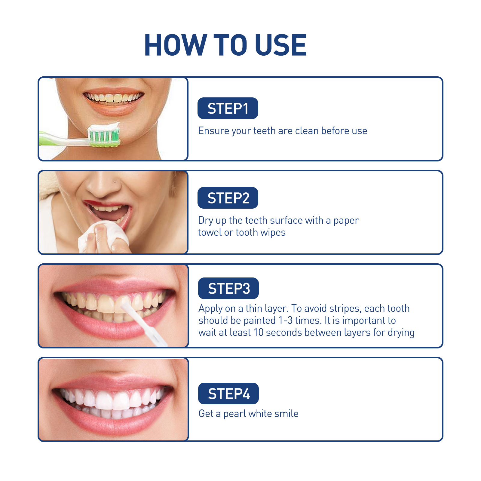 Teeth Brighten Paint Instantly - огляд і ціна Teeth Whitening Gel Pen