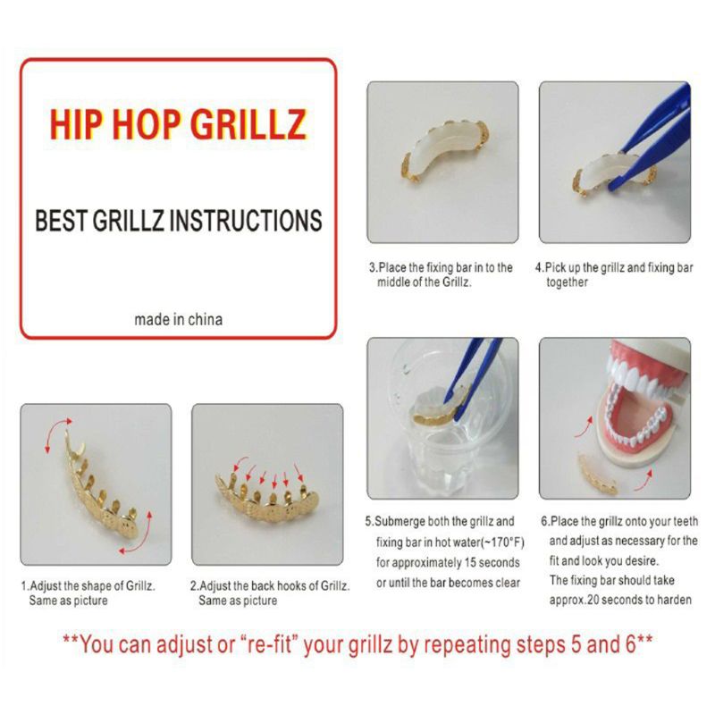 Silicone Grillz Mold Bars Fitt - огляд і ціна Teeth Whitening Moulds