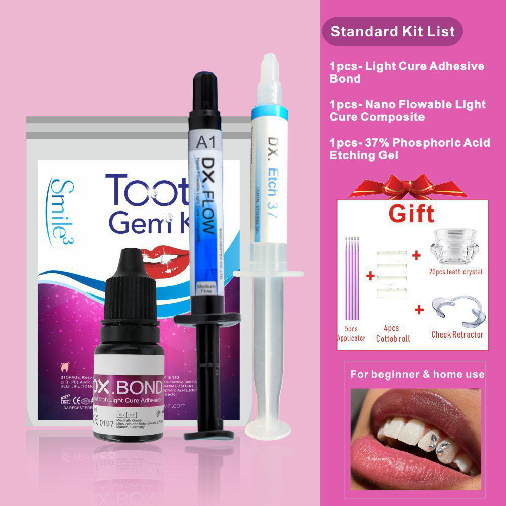 HOT Tooth Gem Kit Teeth Decora - огляд і ціна Teeth Whitening Gel