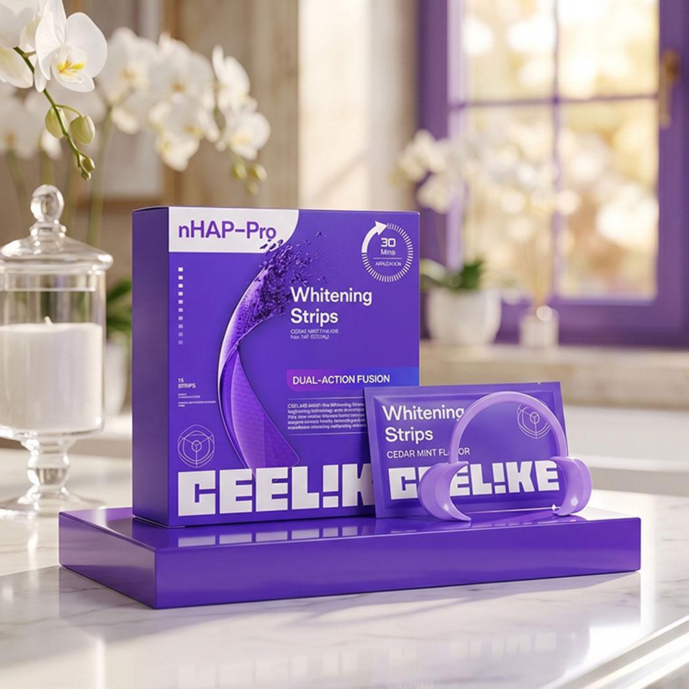 Purple Teeth Whitening Strip N - огляд і ціна Teeth Whitening Home Kit