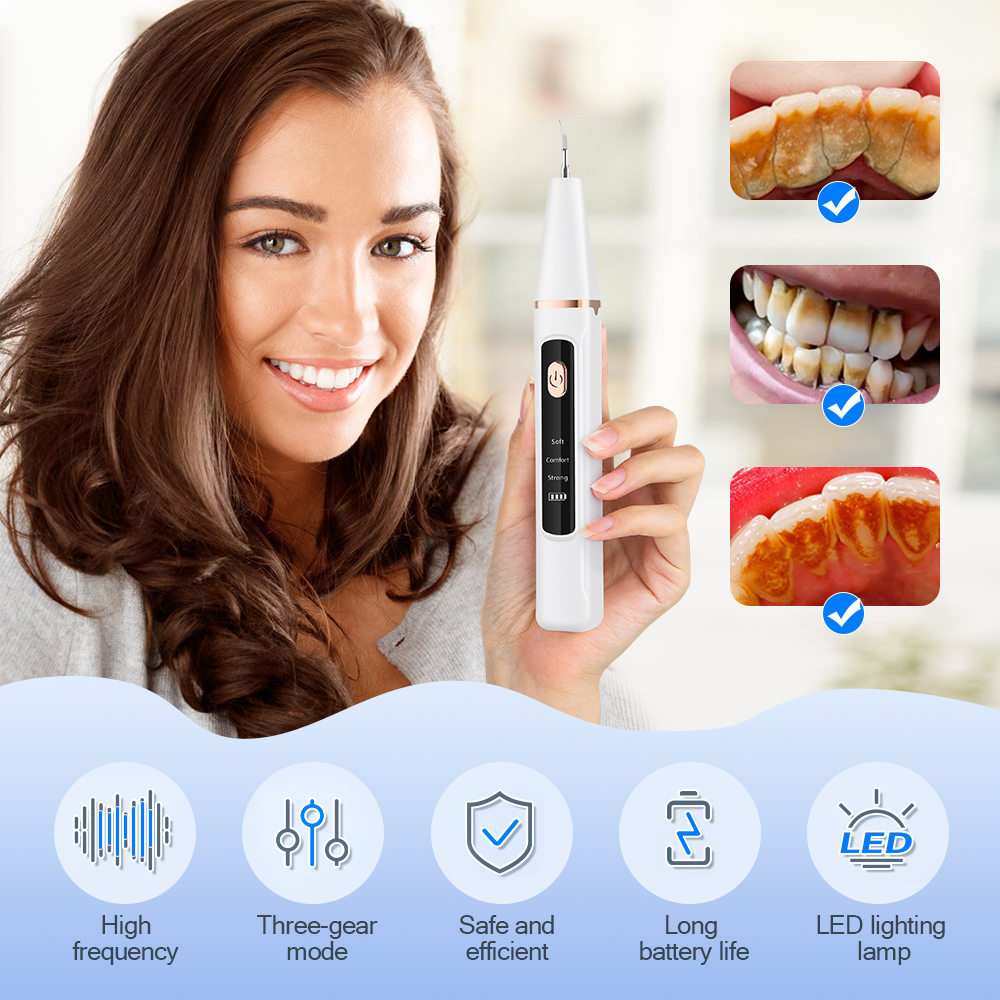 Electric Ultrasonic Dental Sca - огляд і ціна Teeth Whitening Kit Professional