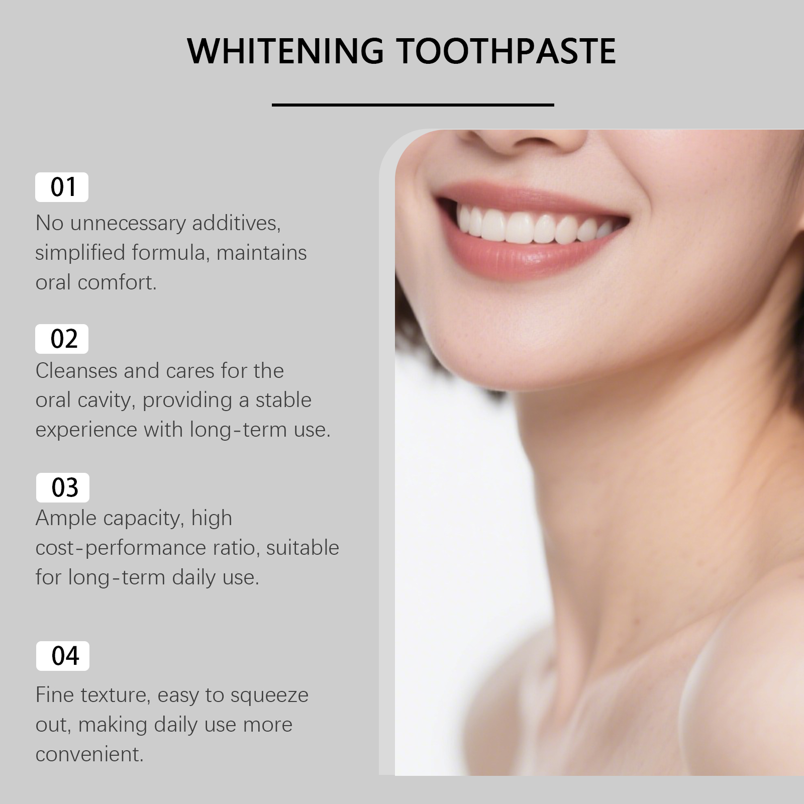 Brightening Whitening Toothpas - огляд і ціна Teeth Whitening Xylitol Gum