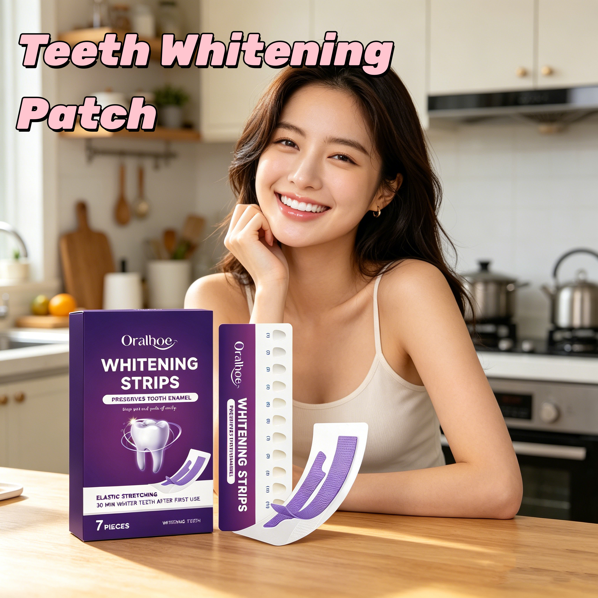 ORALHOE Safe Teeth Whitening S - огляд і ціна Teeth Whitening Home Kit