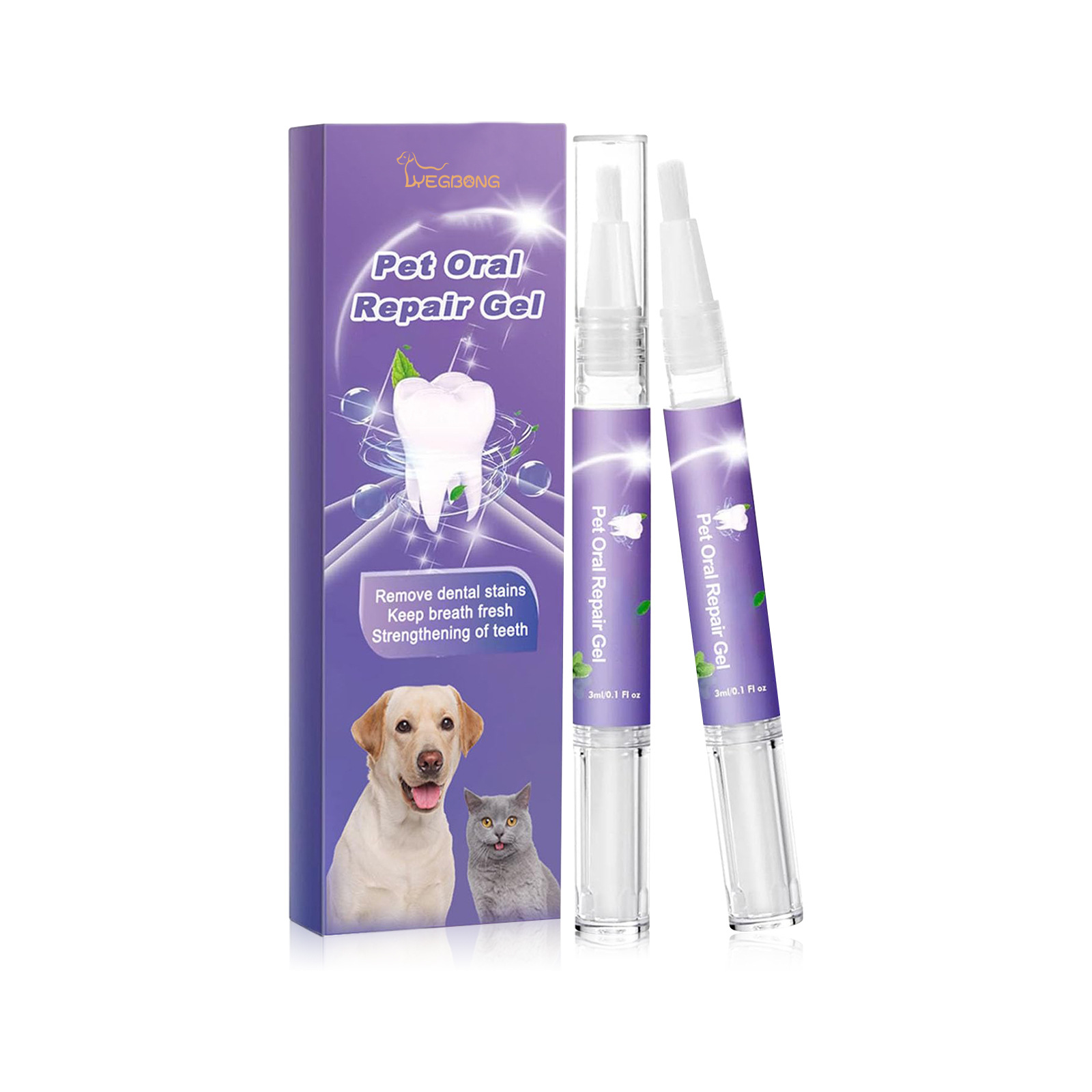 Pet Oral Repair Gel Puppy Tart - огляд і ціна Teeth Whitening Gel