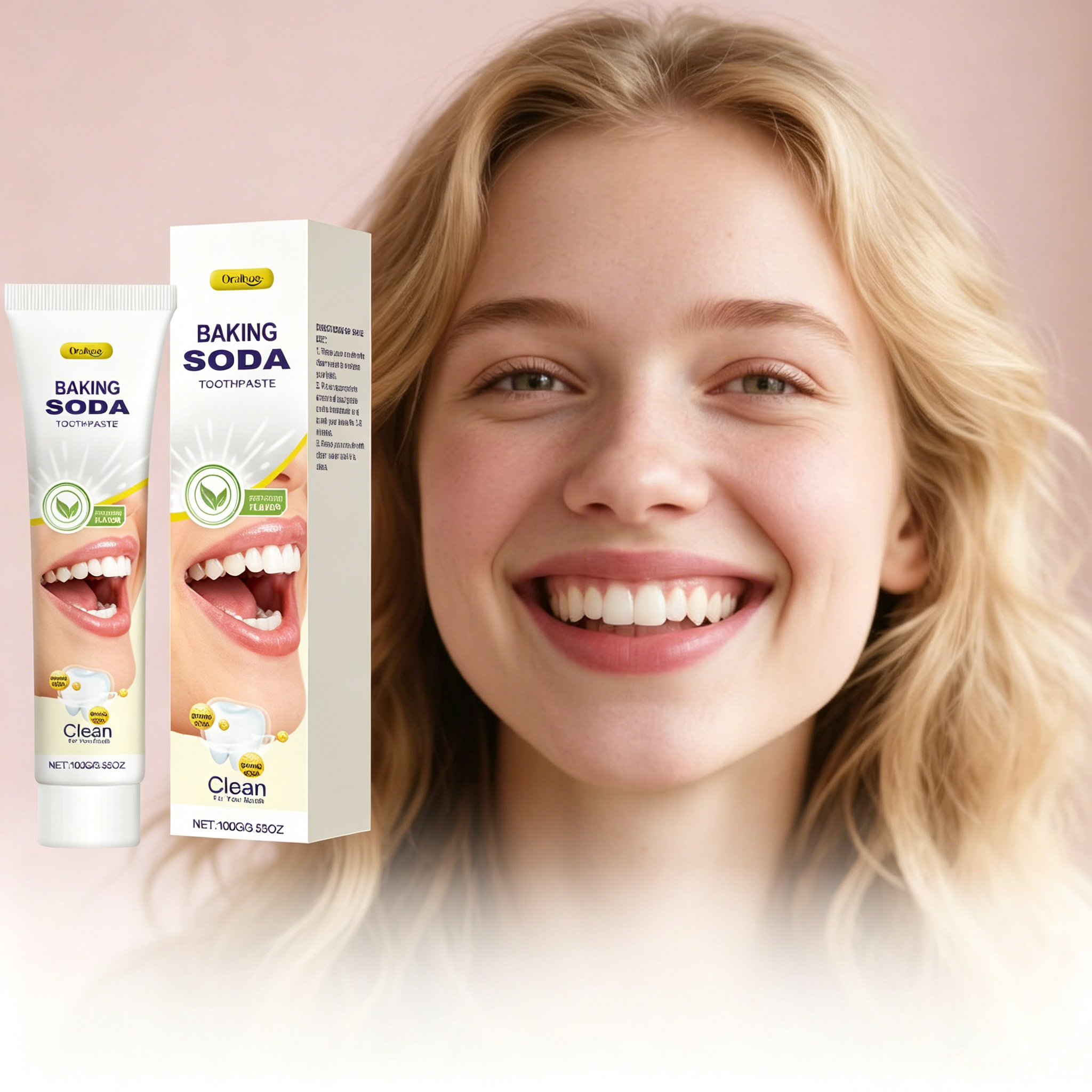 Baking Soda Toothpaste Deep Cl - огляд і ціна Teeth Whitening With Baking Soda