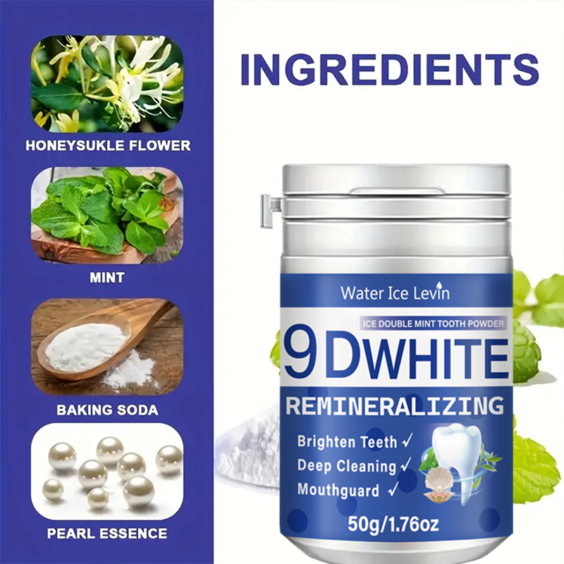 9D White Remineralizing Tooth  - огляд і ціна Teeth Whitening With Baking Soda