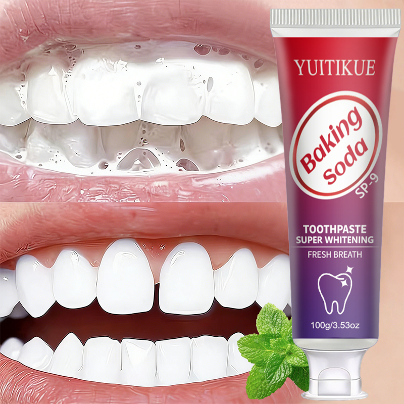 YUITIKUE Baking Soda Toothpast - огляд і ціна Teeth Whitening With Baking Soda