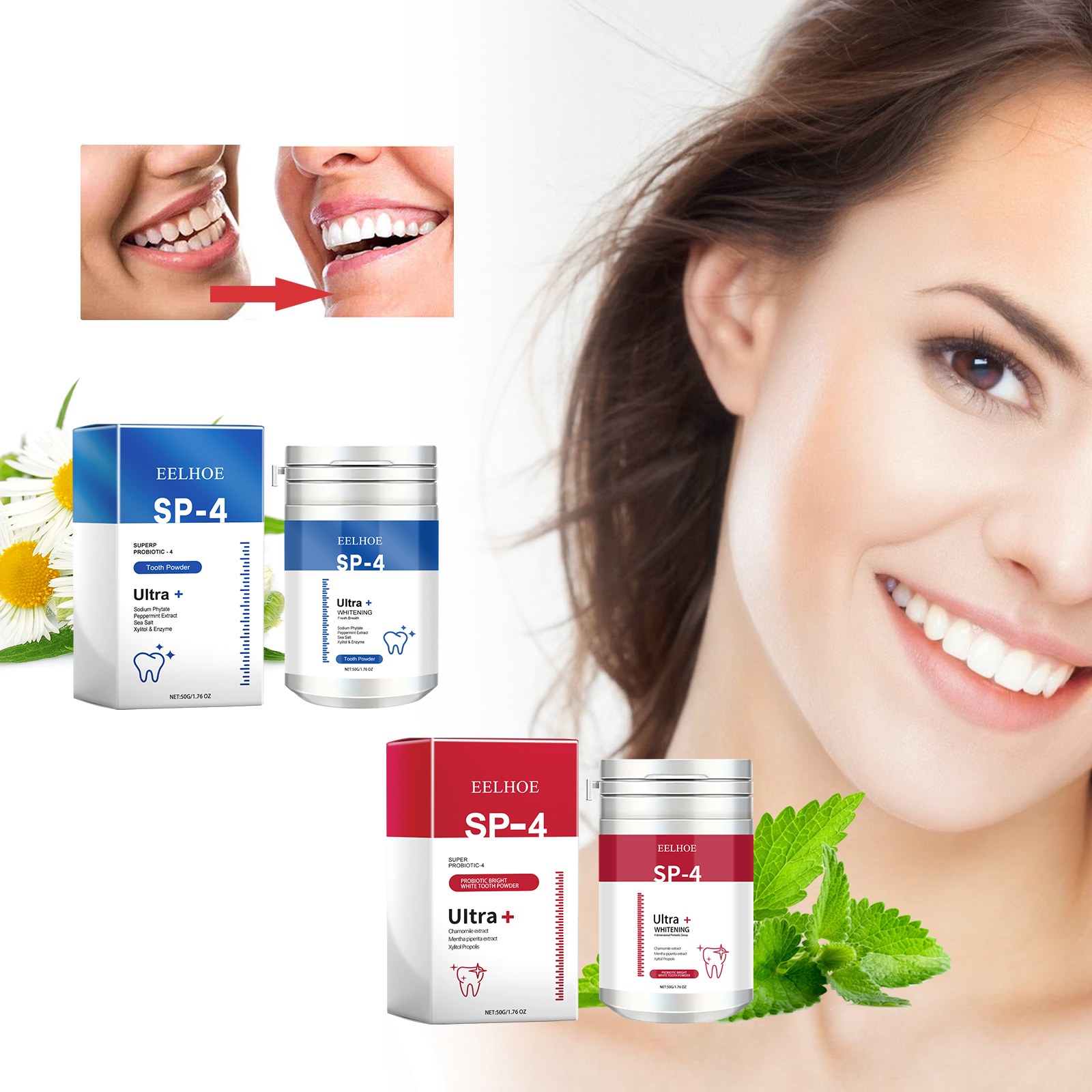 Teeth Whitening Powder Remove  - огляд і ціна Teeth Whitening Xylitol Gum