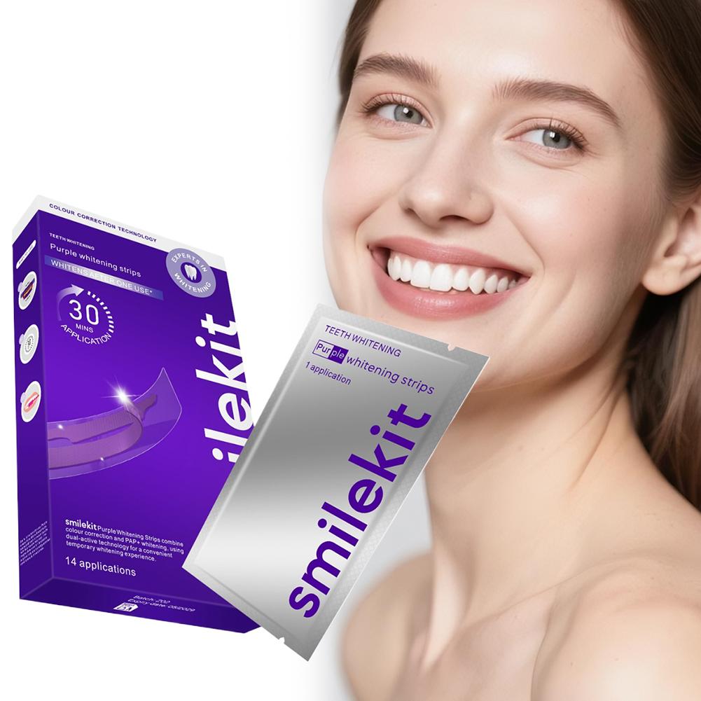 42Pairs Purple Teeth Whitening - огляд і ціна Teeth Whitening Gel Pen