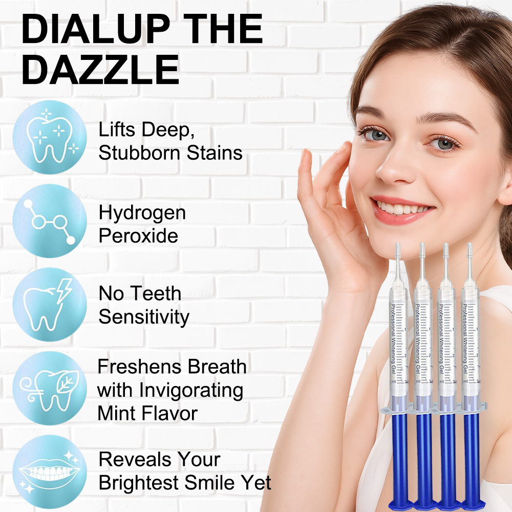 Teeth Whitening Gel Mint Flavo - огляд і ціна Teeth Whitening Gel Pen