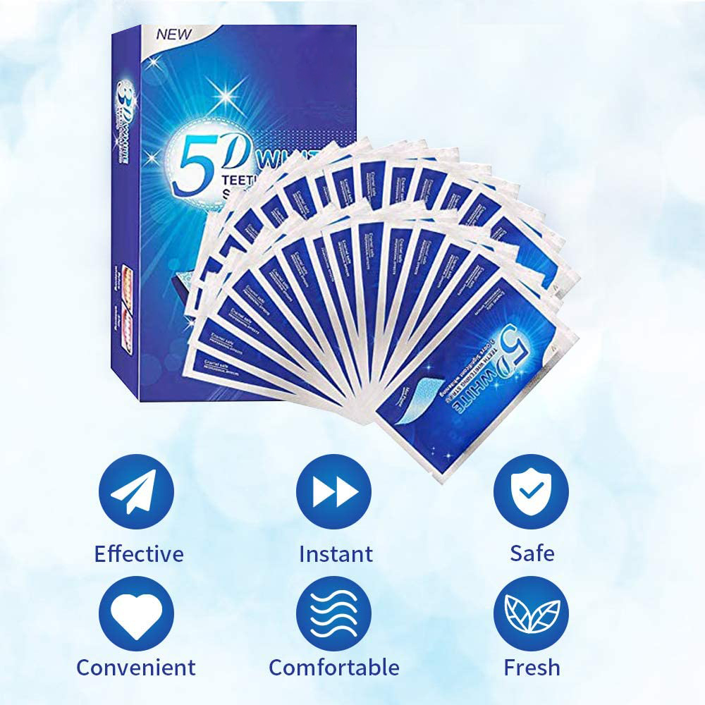 5D White Teeth Whitening Strip - огляд і ціна Teeth Whitening Gel Pen